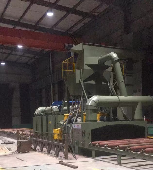 鋼板通過式拋丸機(jī)